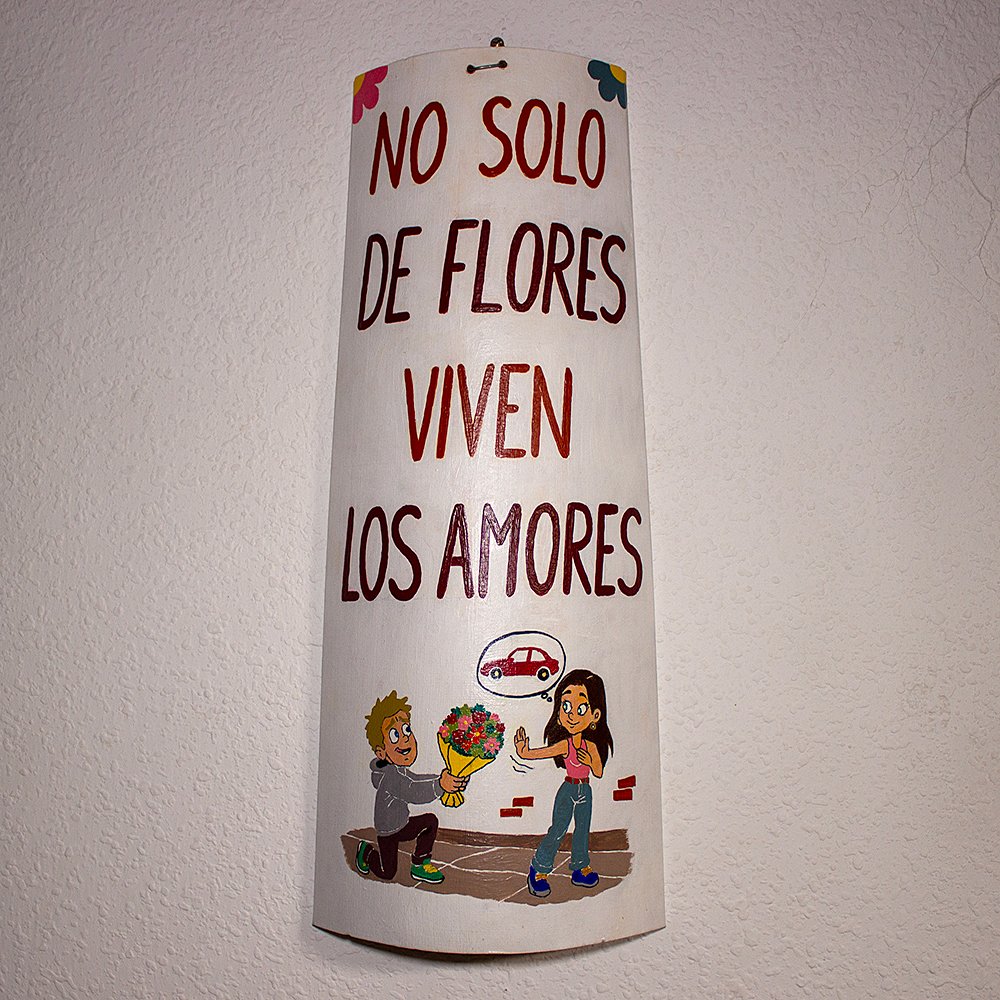 No solo de flores viven los amores