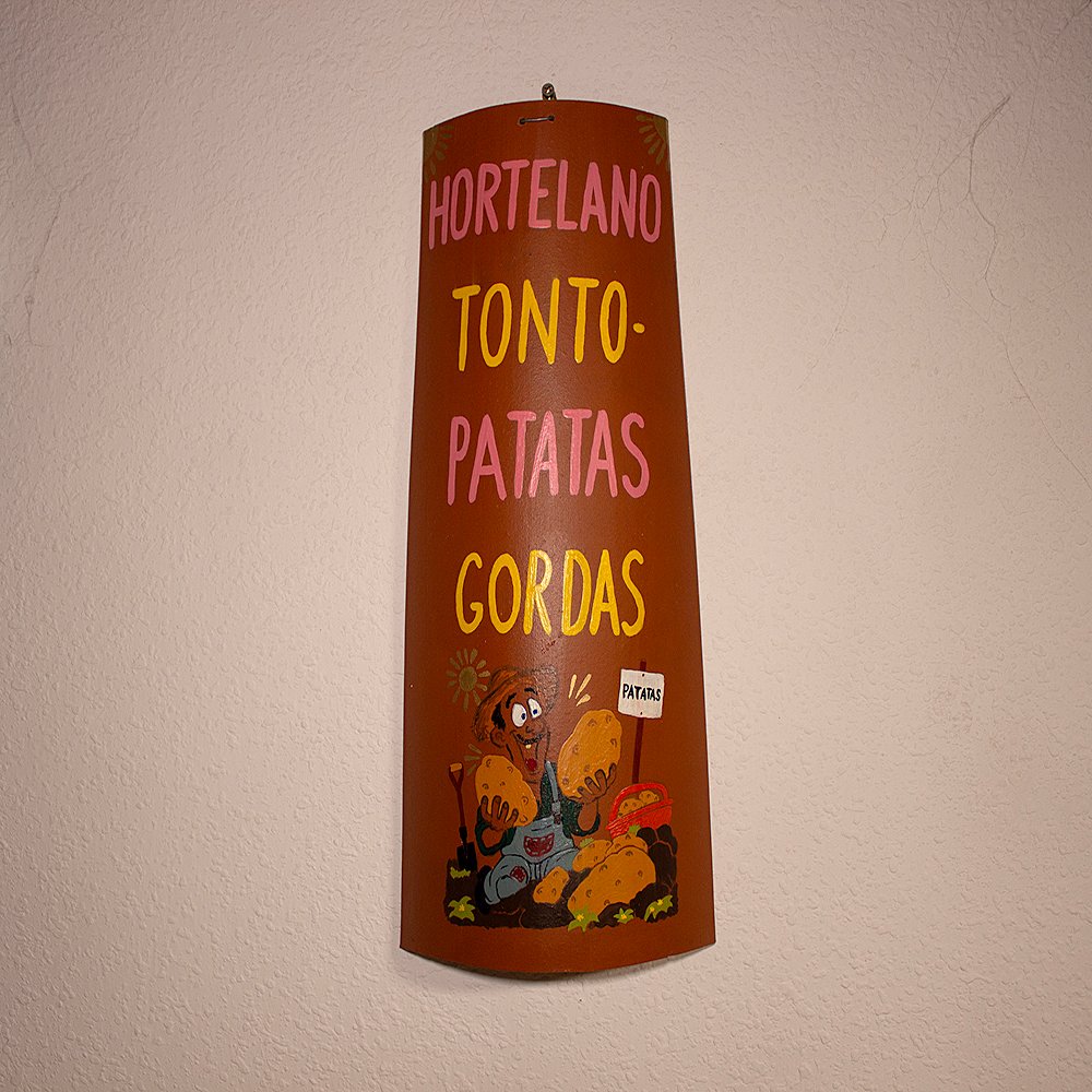 Hortelano tonto - patatas gordas